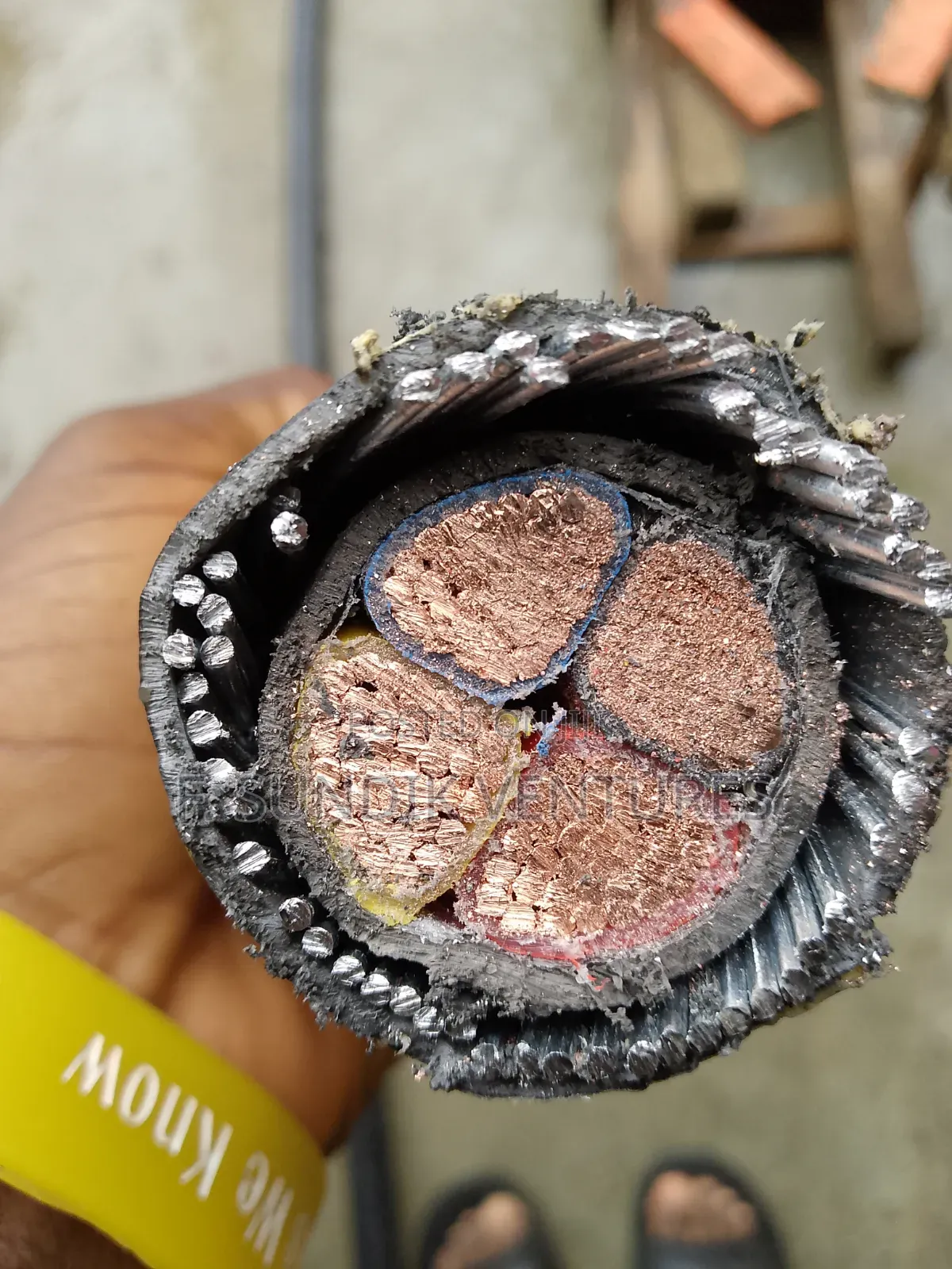 95mm 4core Armored Cable Full Guage
