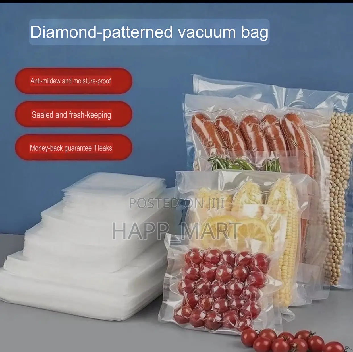 50pcs 25×30cm Vacuum Sealer Bags