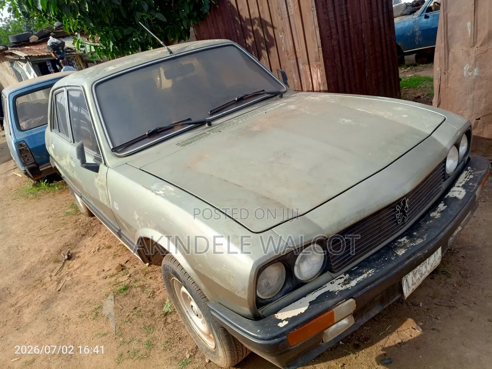Peugeot 504 1989 Gray