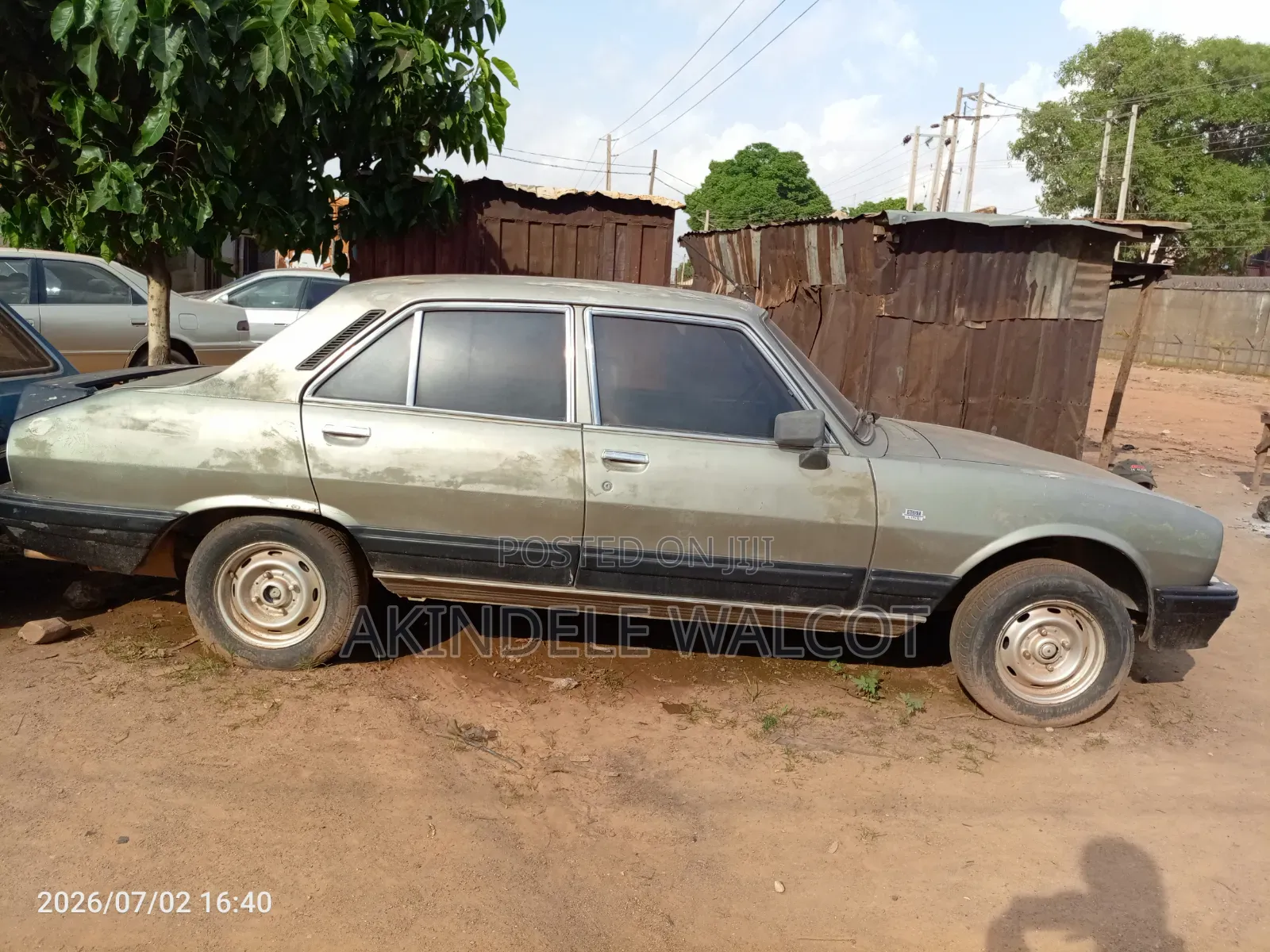 Peugeot 504 1989 Gray