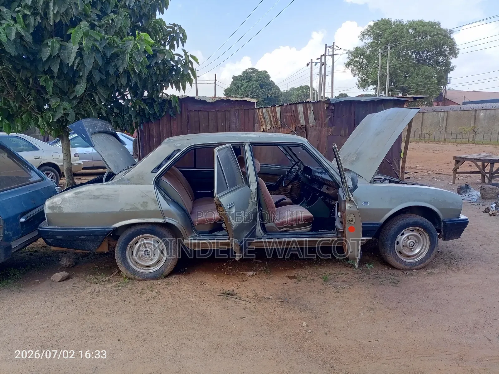 Peugeot 504 1989 Gray
