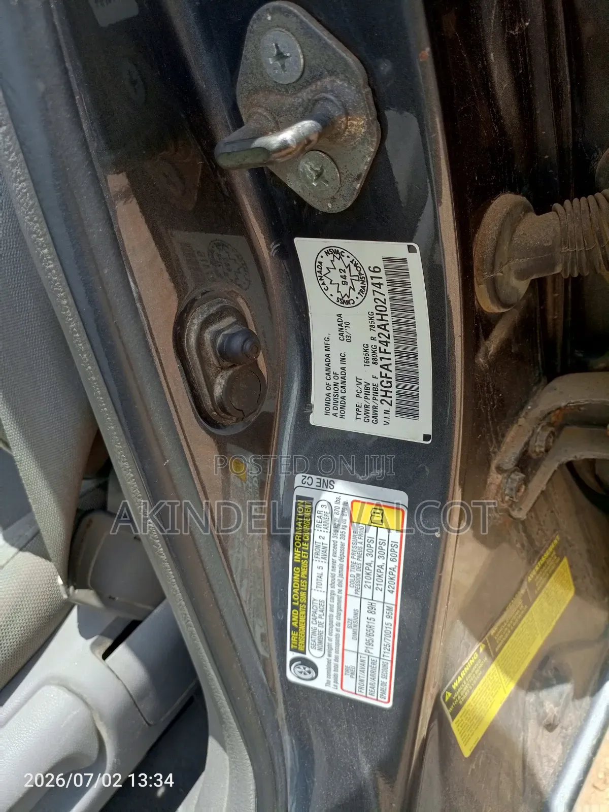 Honda Civic 2008 Gray