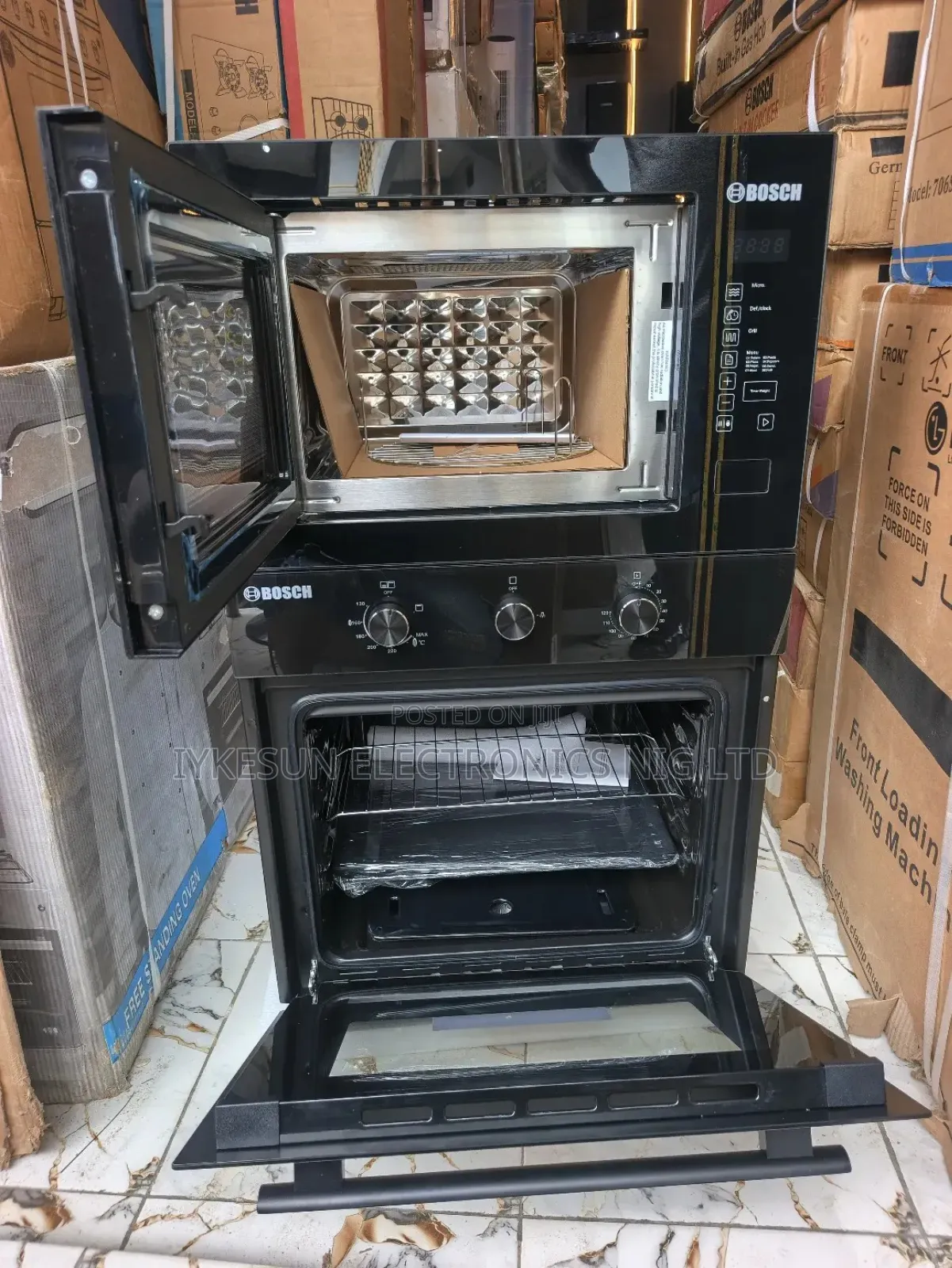 Original Bosch Built-in Gas Ele Oven Built-in Digital Microwave