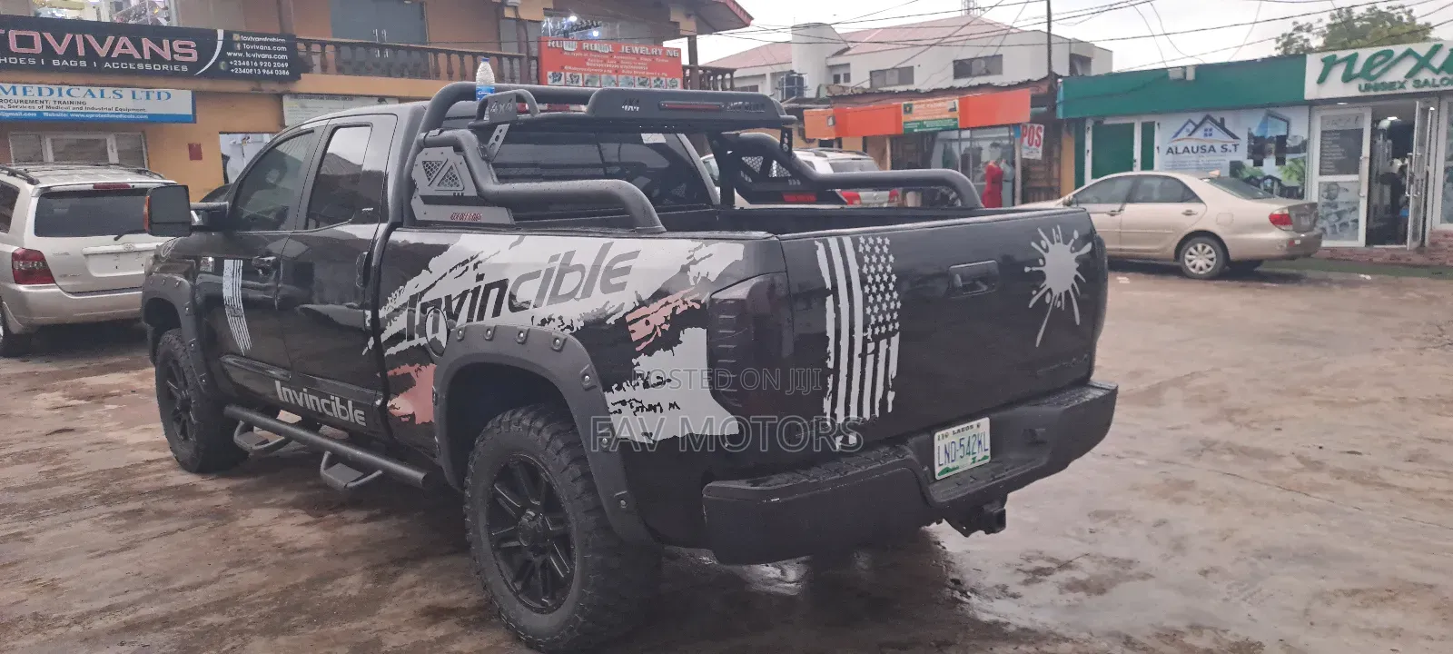 Toyota Tundra Double Cab 4x4 SR5 5.7L Long Bed 2008 Black