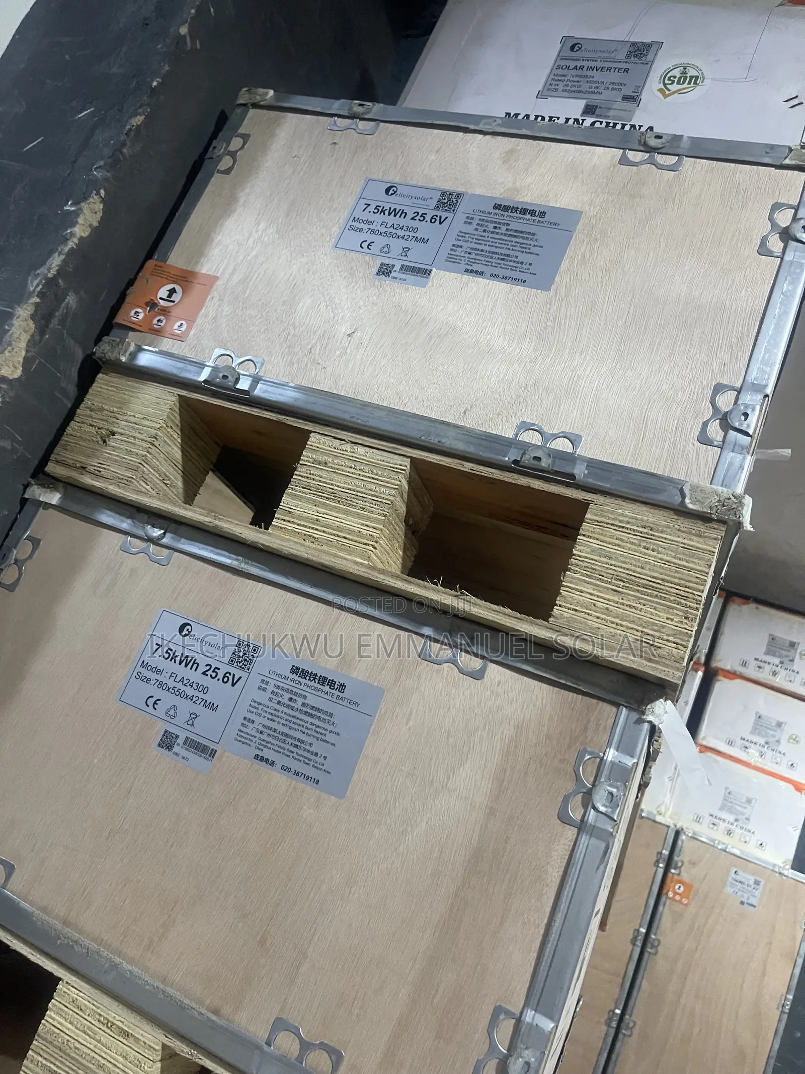 7.5kha Lithium Ion Battery Felicity Much Available