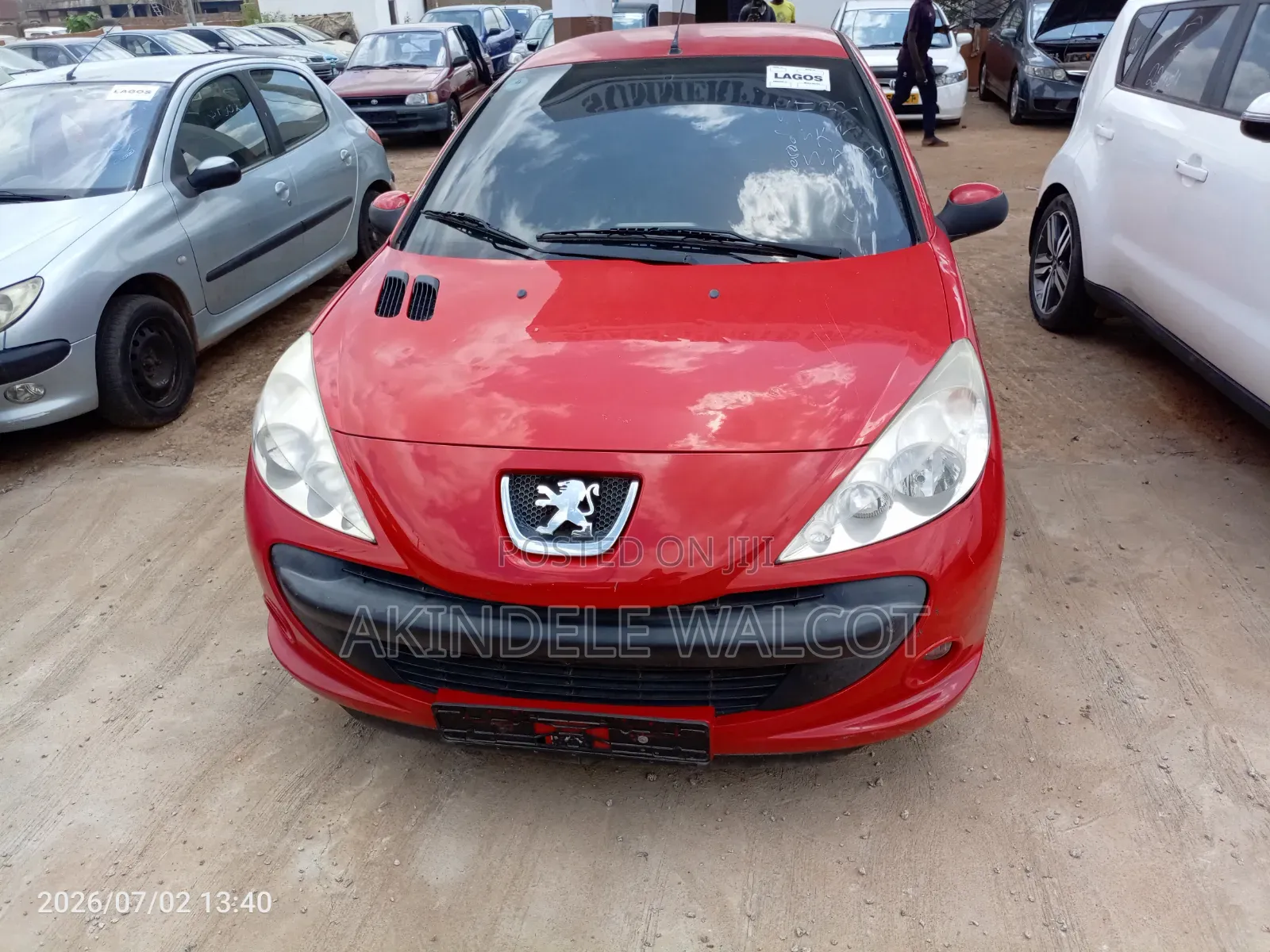Peugeot 206 2008 Red