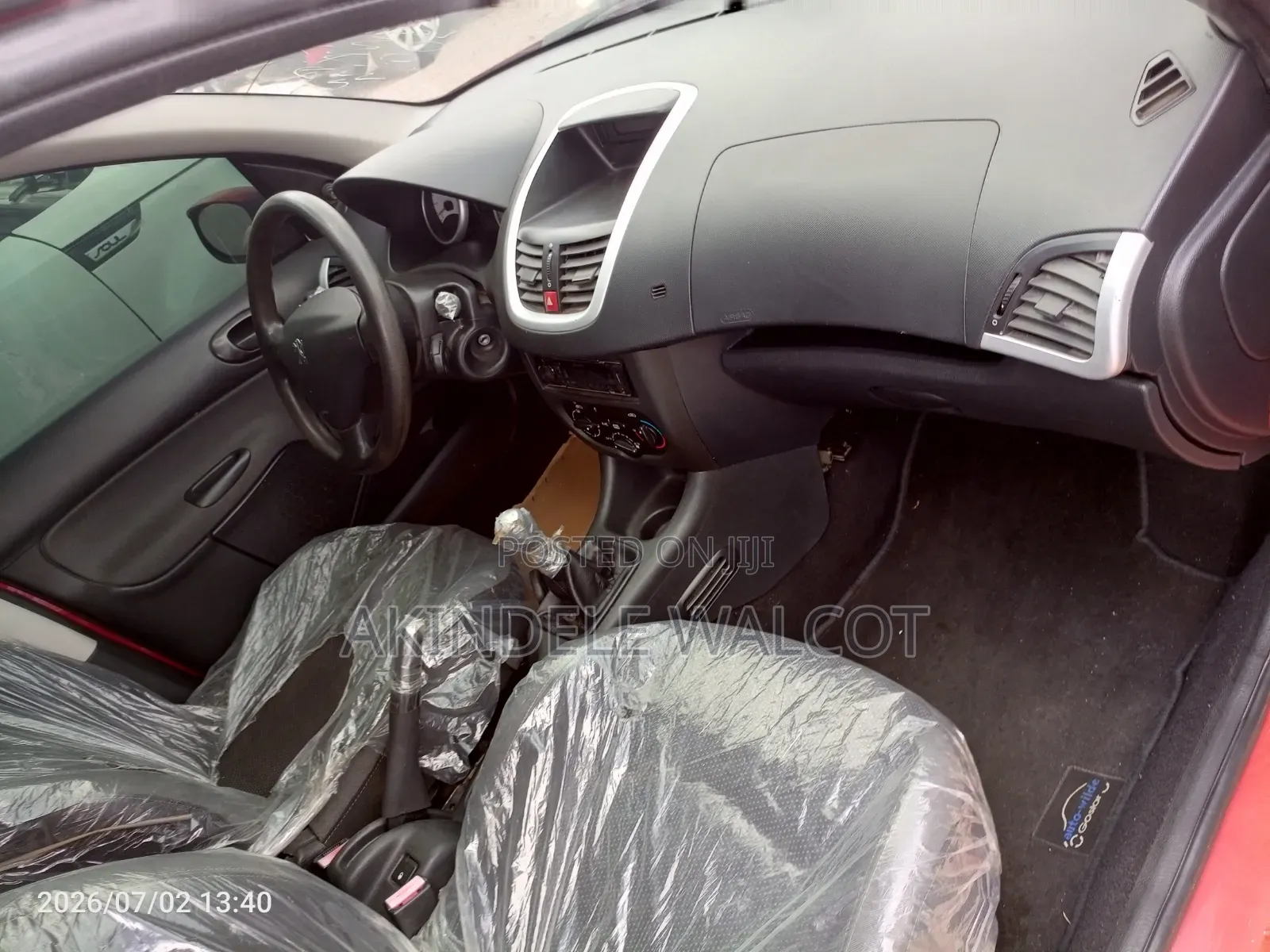 Peugeot 206 2008 Red