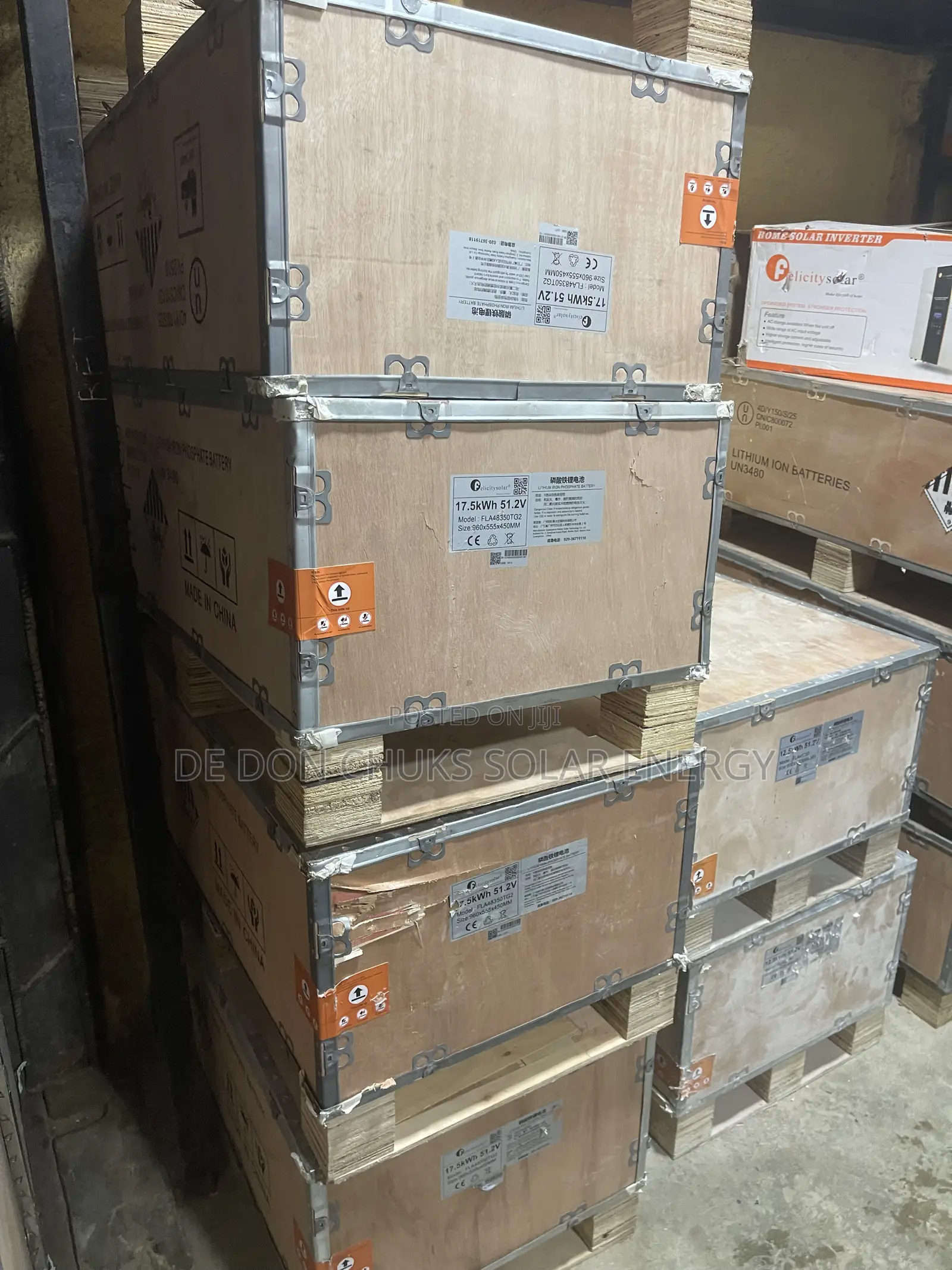 17.5kwh 51.2v Felicity Lithium Battery Tg2