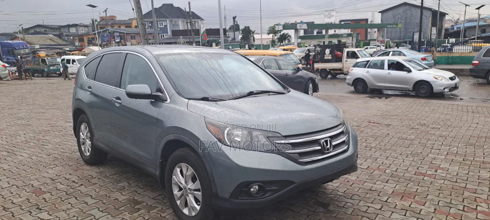 Honda CR-V EX-L 4dr SUV AWD (2.4L 4cyl 5A) 2013 Green