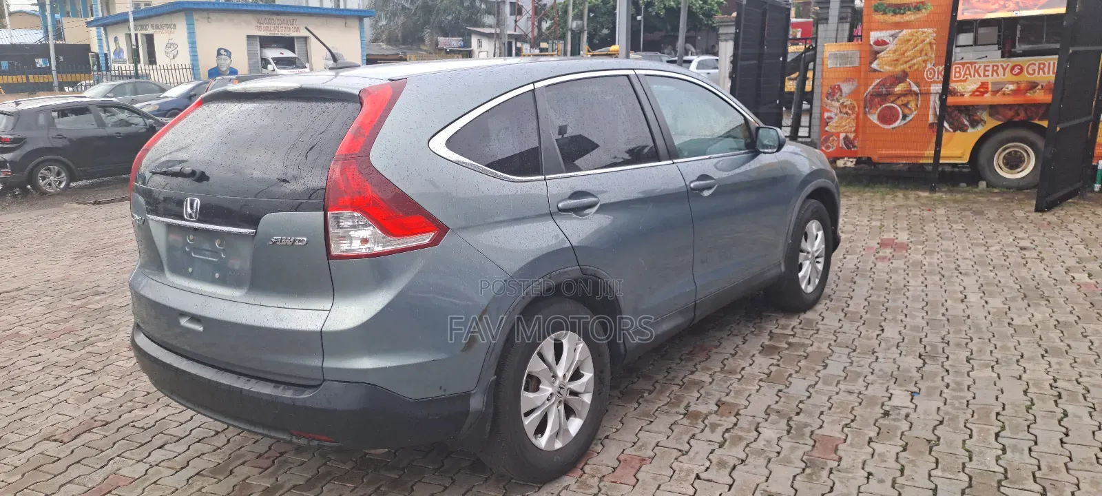 Honda CR-V EX-L 4dr SUV AWD (2.4L 4cyl 5A) 2013 Green