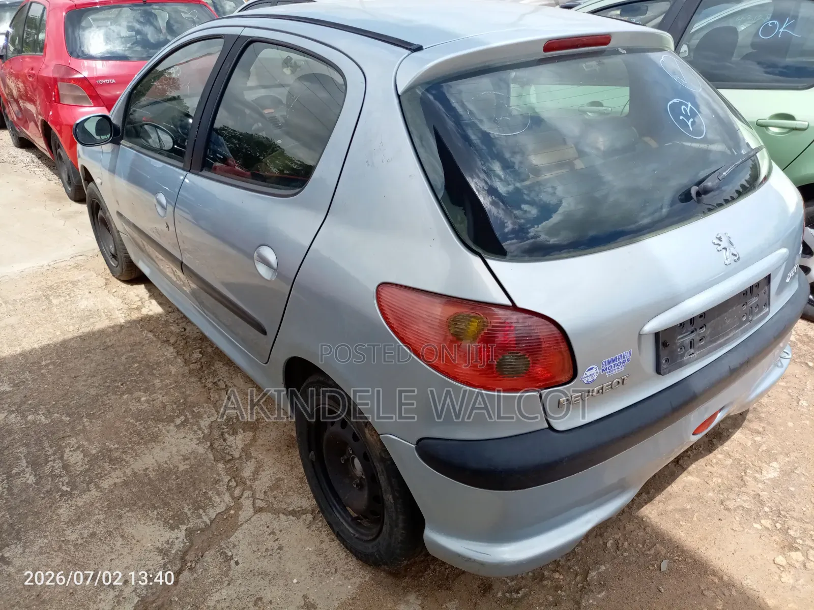 Peugeot 206 2005 Gray