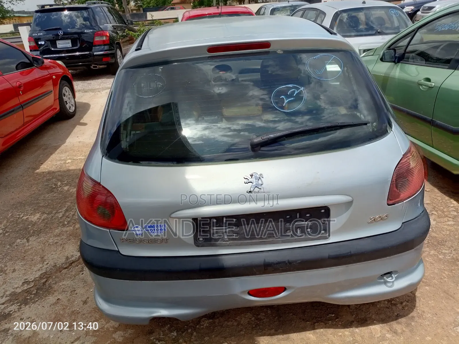 Peugeot 206 2005 Gray