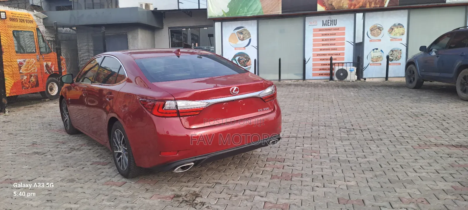 Lexus ES 350 FWD 2016 Red
