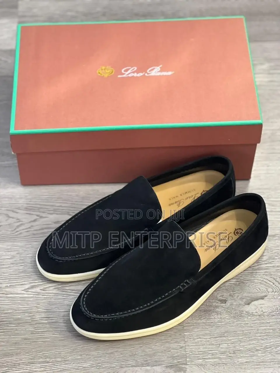 Italian Suede Loafers