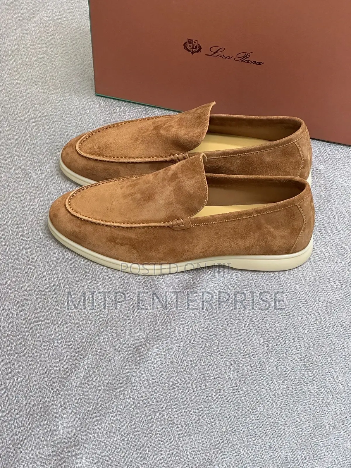 Italian Suede Loafers