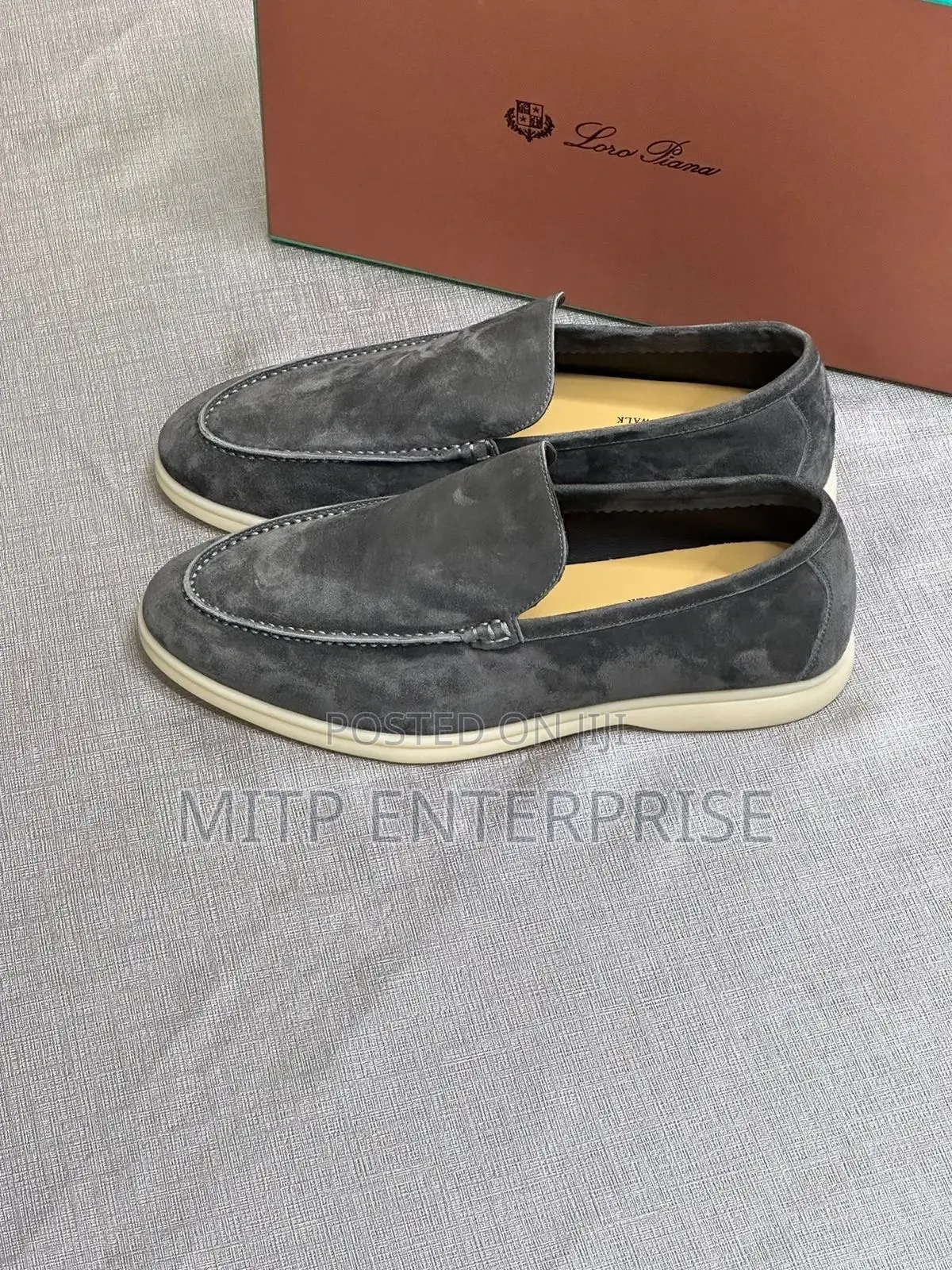 Italian Suede Loafers