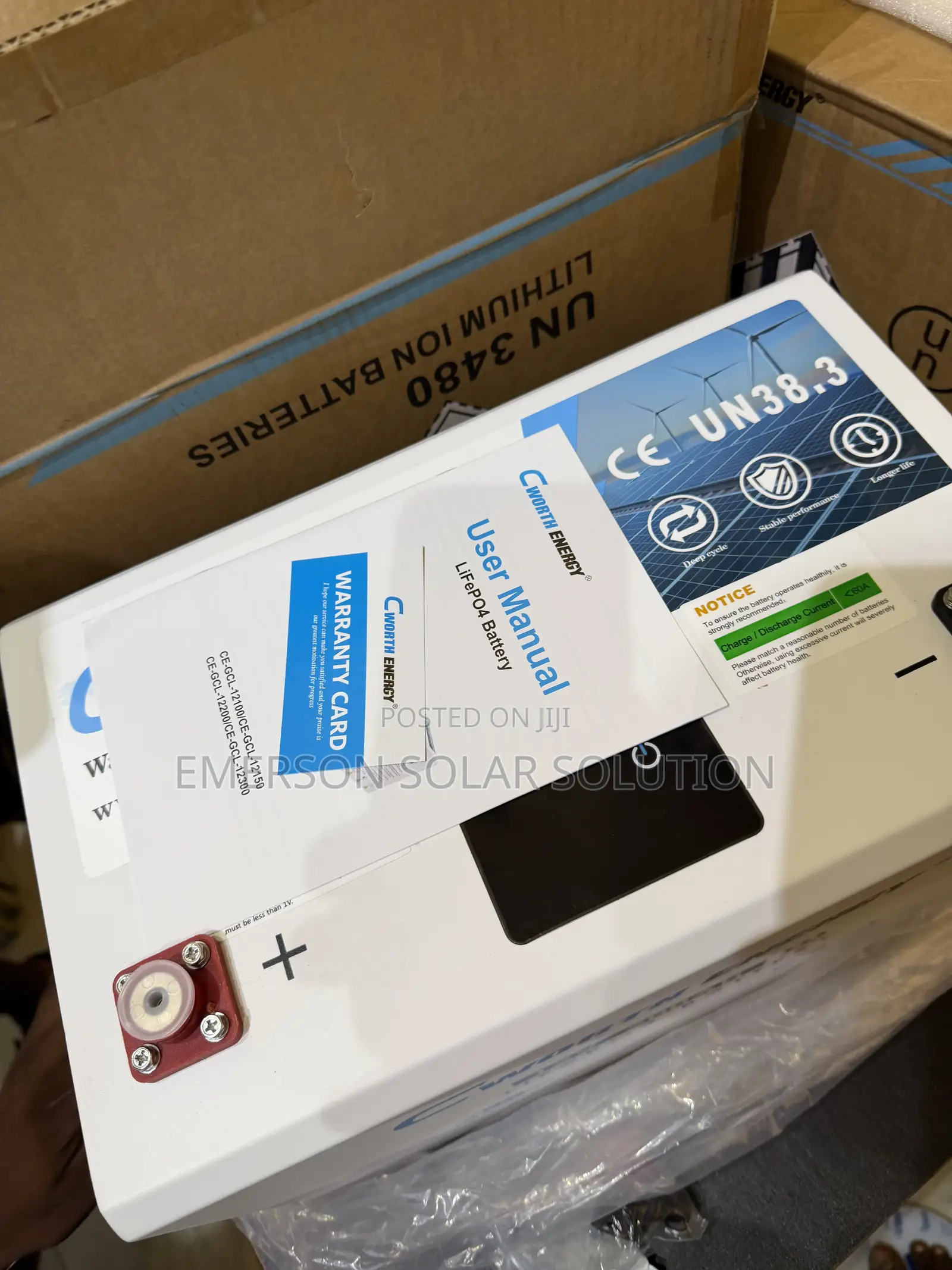 12v 2.5kwh Cworth Energy Lithium Battery
