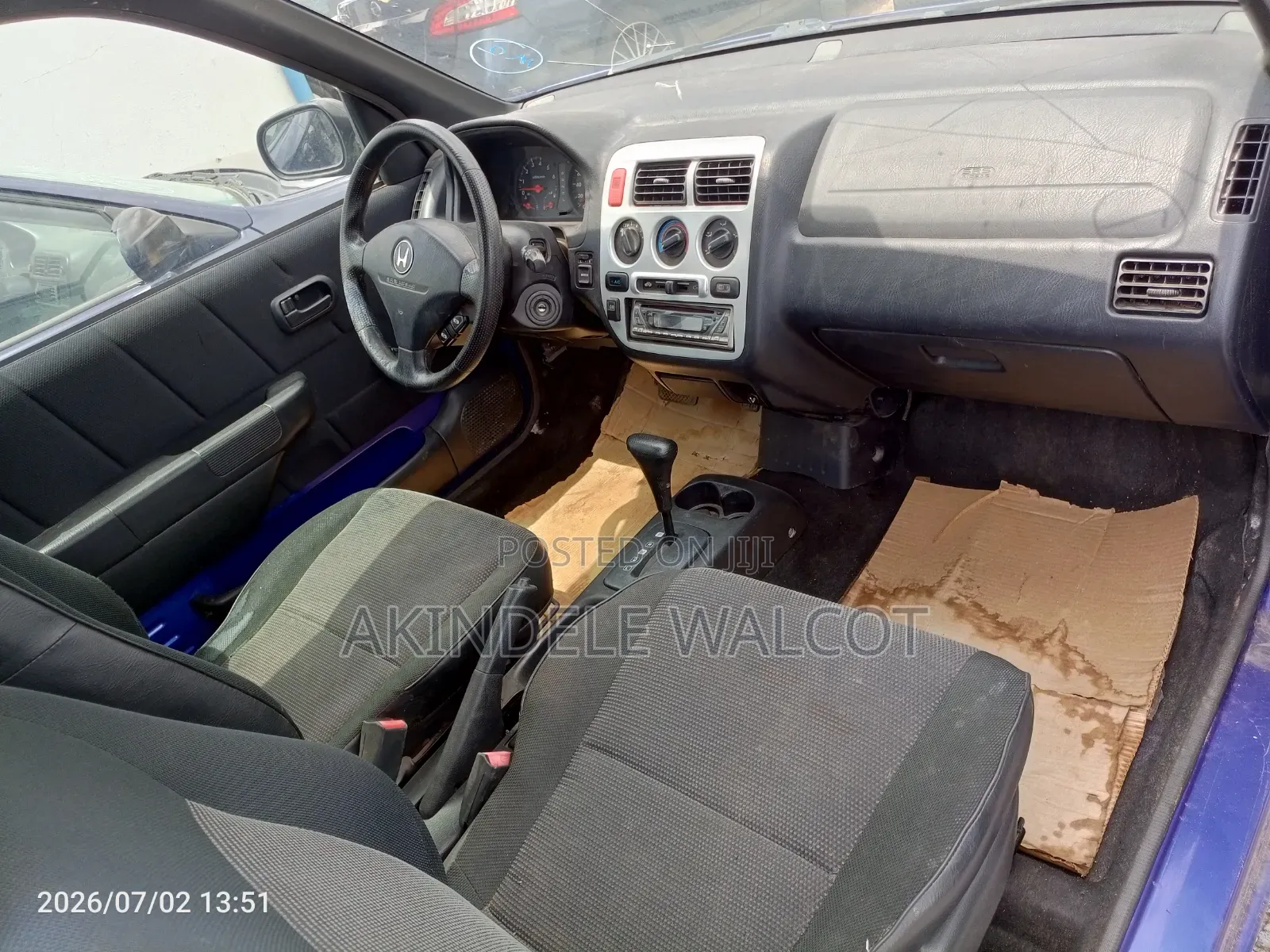 Honda Civic 2001 Blue