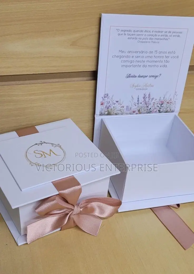 Premium Rigid Gift Boxes – Elegant Packaging | Gbagada