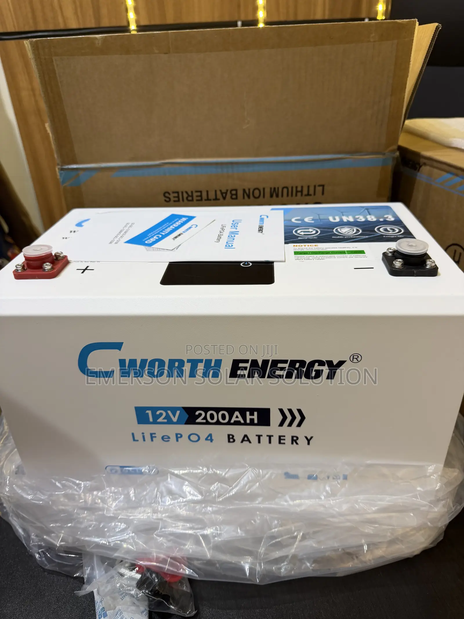 12v 2.5kwh Cworth Energy Lithium Battery