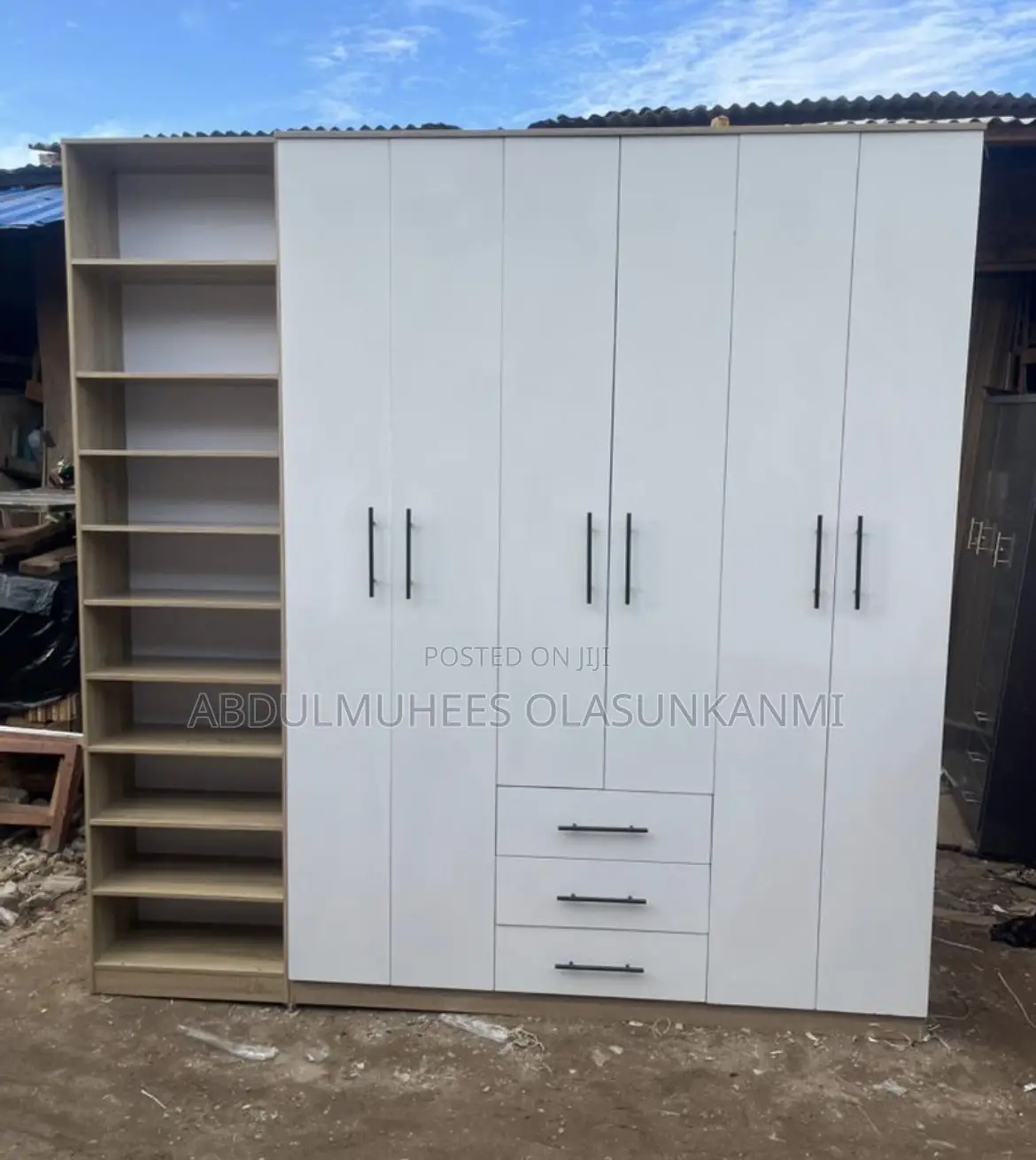 Brand New 8ft/ 8ft Wadrobe and Shoe Rack