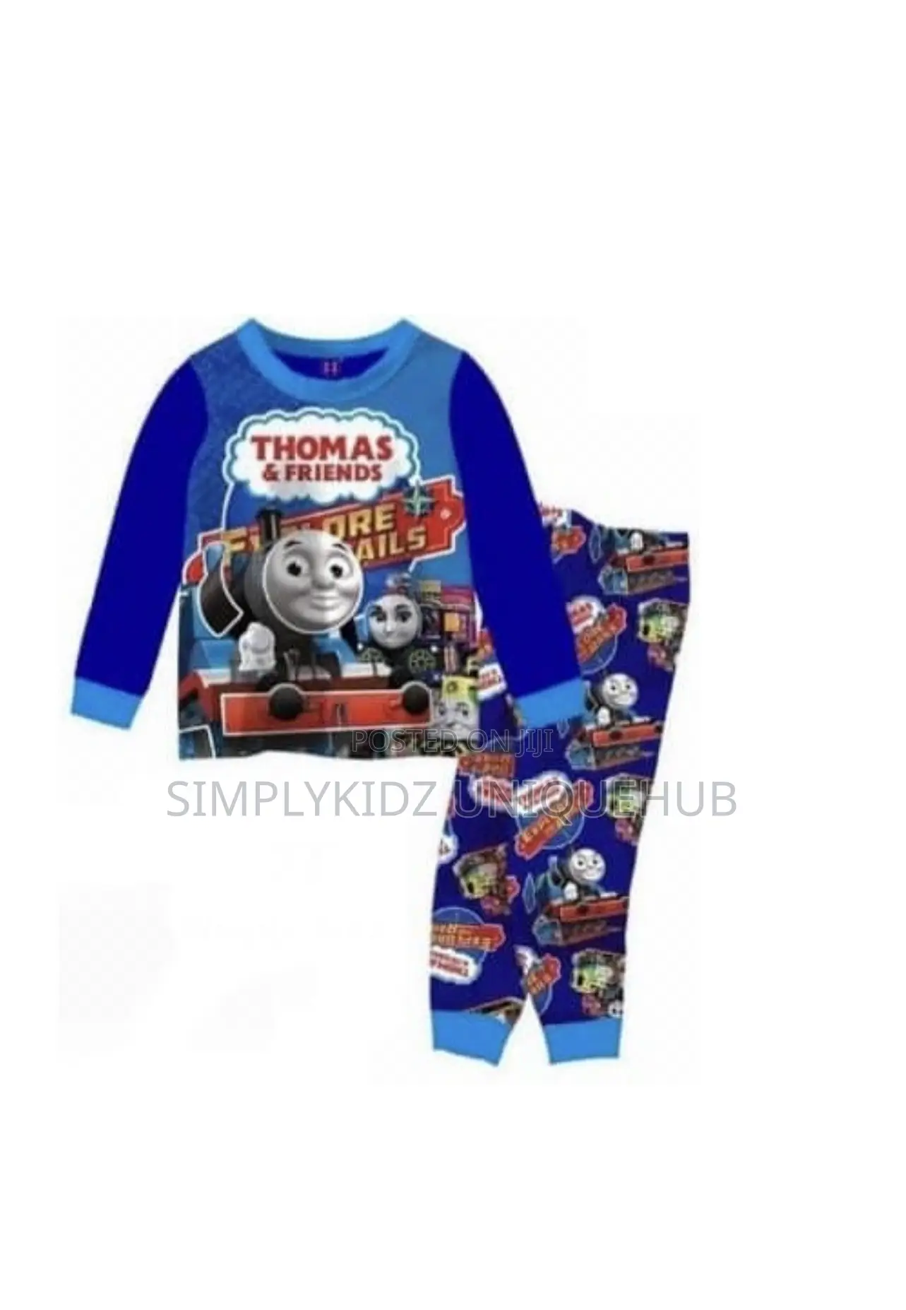 Thomas Friends Cartoon Character Pyjamas - 7t