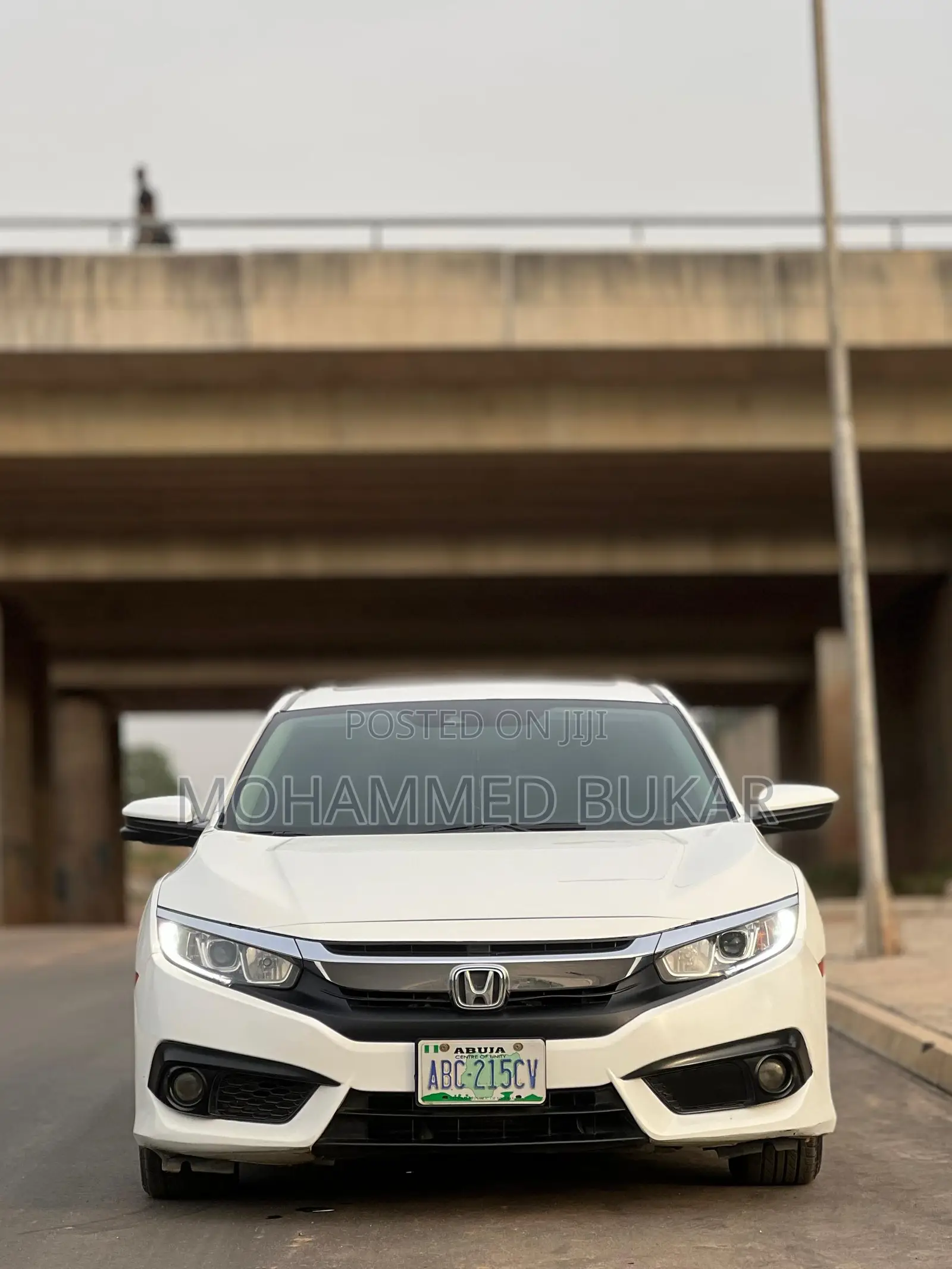 Honda Civic EX-L 4dr Sedan (1.5L 4cyl) 2016 White