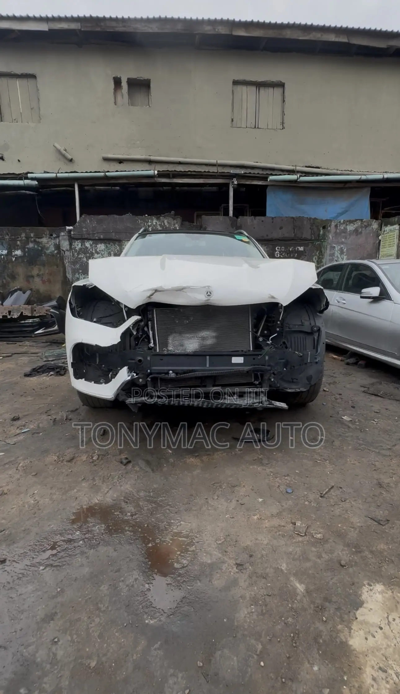 Mercedes Benz Gle 2021,2022 Front Bumper Replacement From Accident