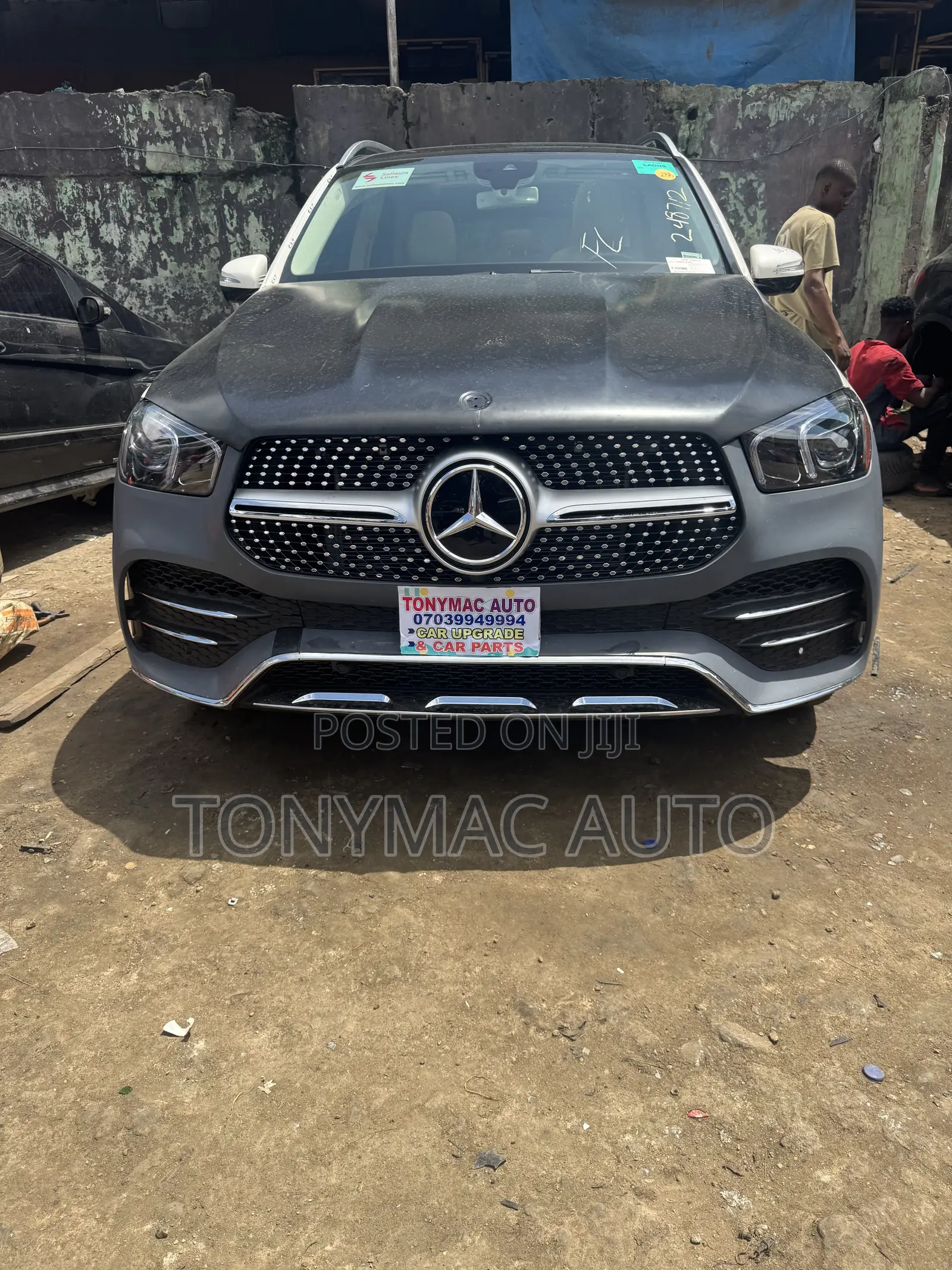 Mercedes Benz Gle 2021,2022 Front Bumper Replacement From Accident