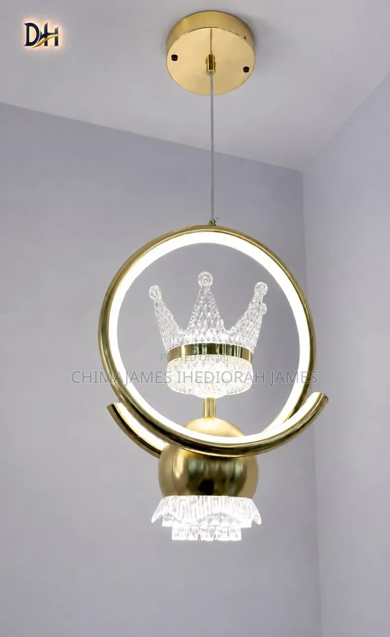 Modern Led Starry Crown Chandelier Living Bedroom Dining Room Kitchen