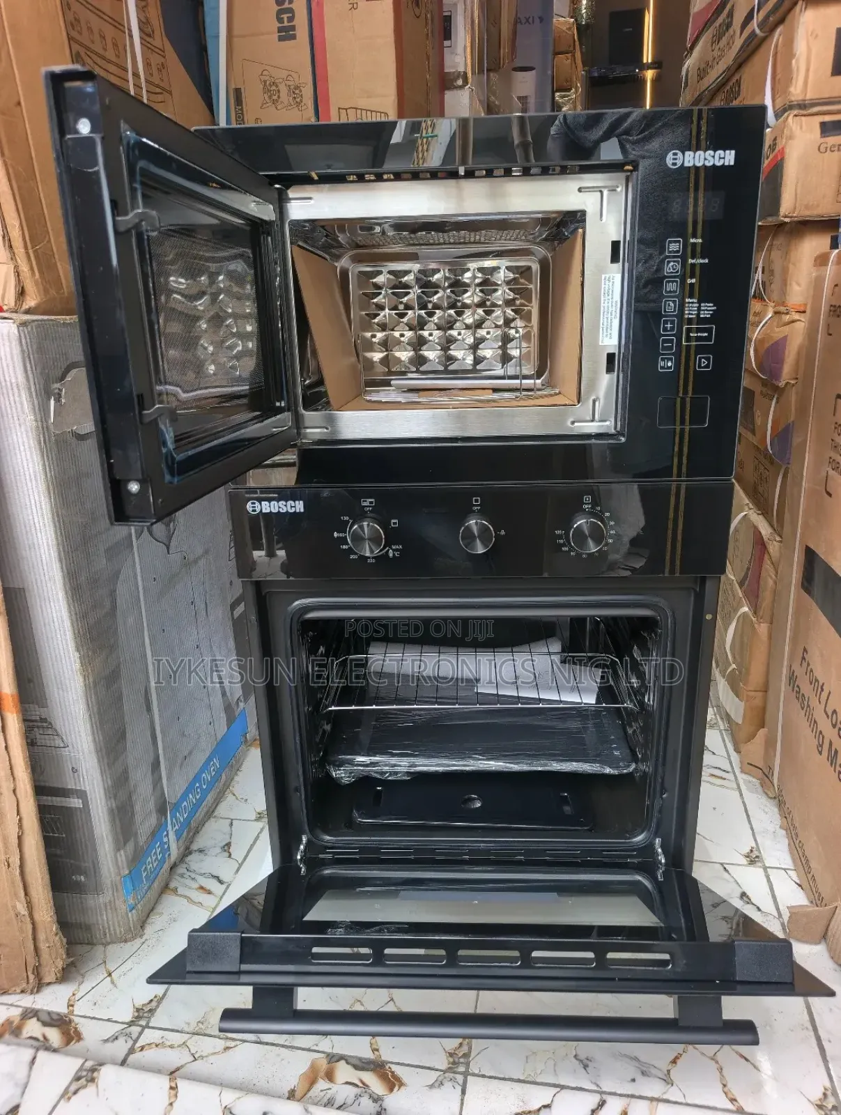 New Design Bosch Inbuilt Gas Electric Oven Bosch Digital Microwave