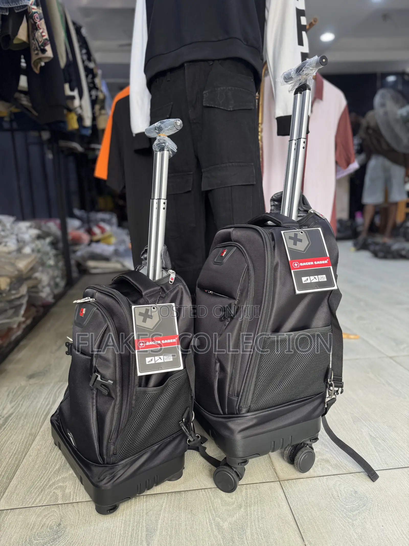 Bager 2 in 1 Trolley Backpack