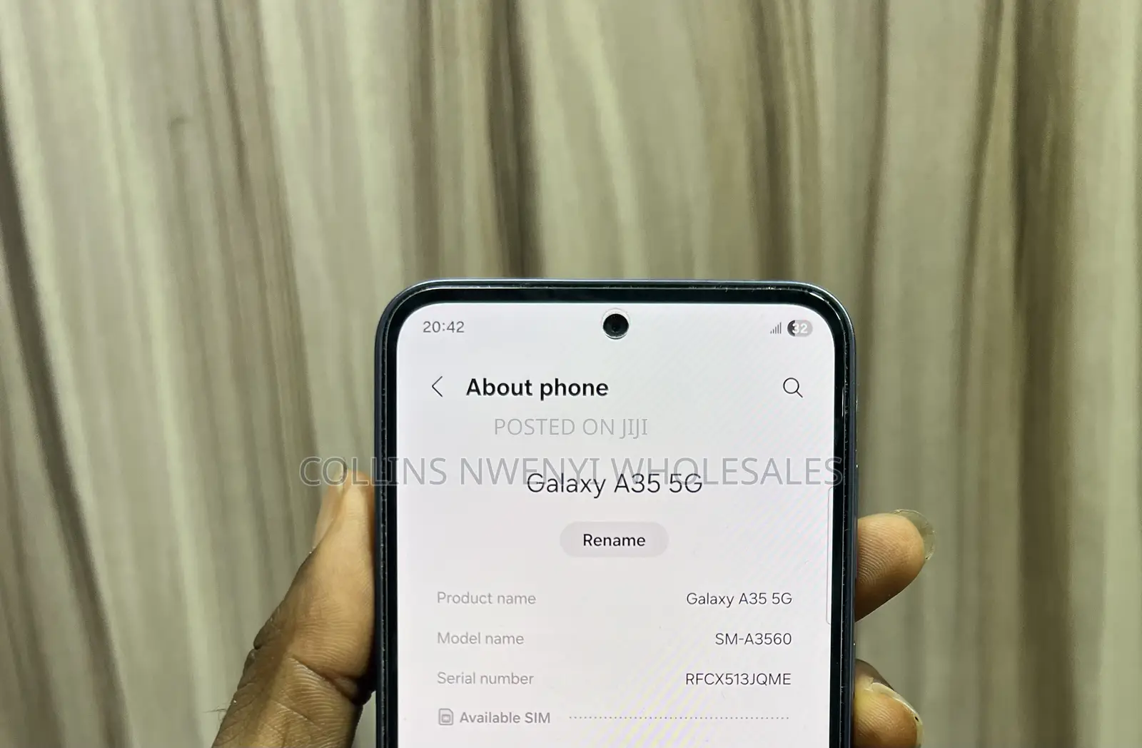 Samsung Galaxy A35 128 GB Black