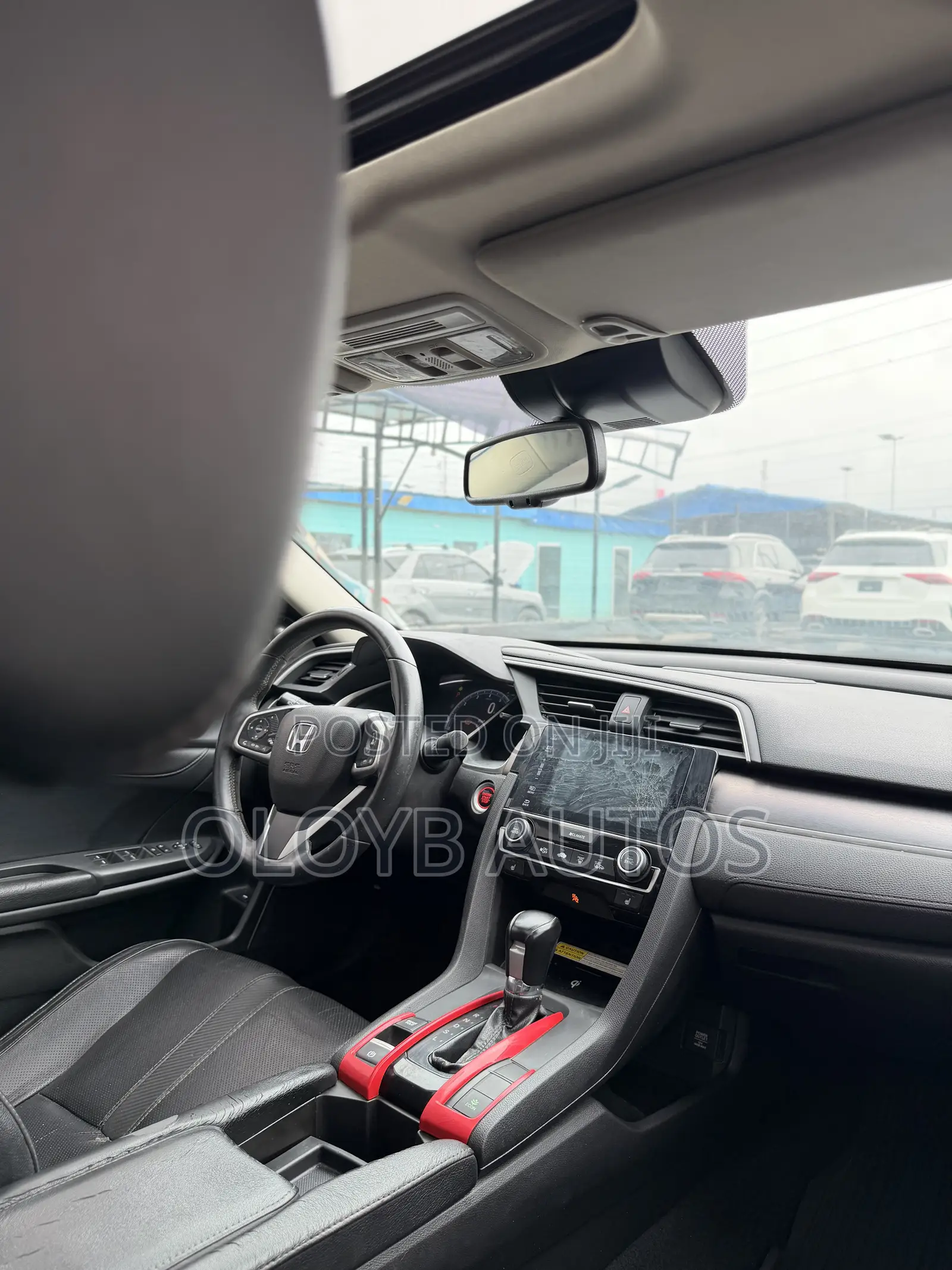Honda Civic Touring Coupe 2019 Blue