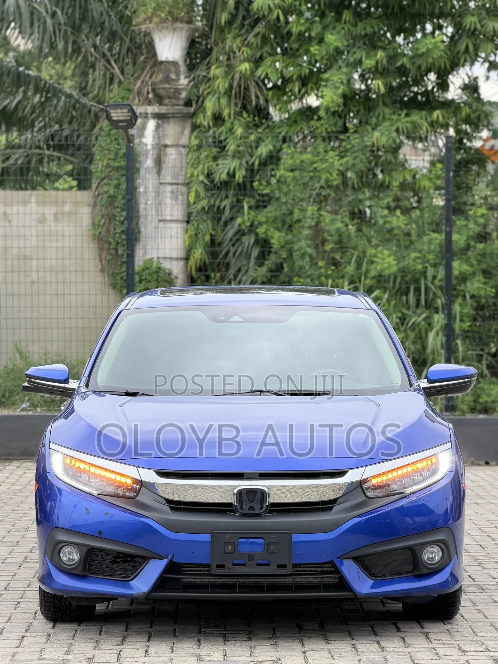 Honda Civic Touring Coupe 2019 Blue