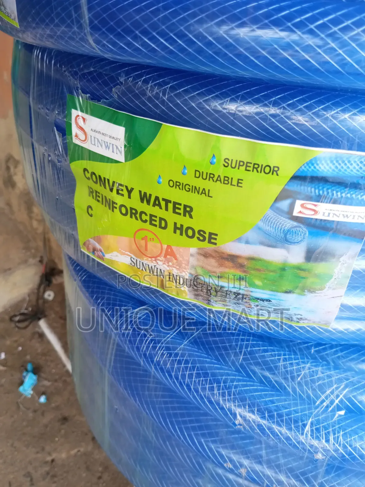 1" Sunwin PVC Water Reinforced Hose