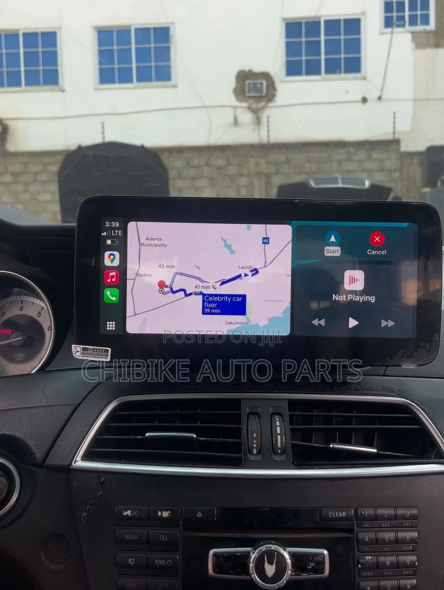 C300 Mercedes Benz 2012-2014 Navigation Apple Carplay Screen/Camera