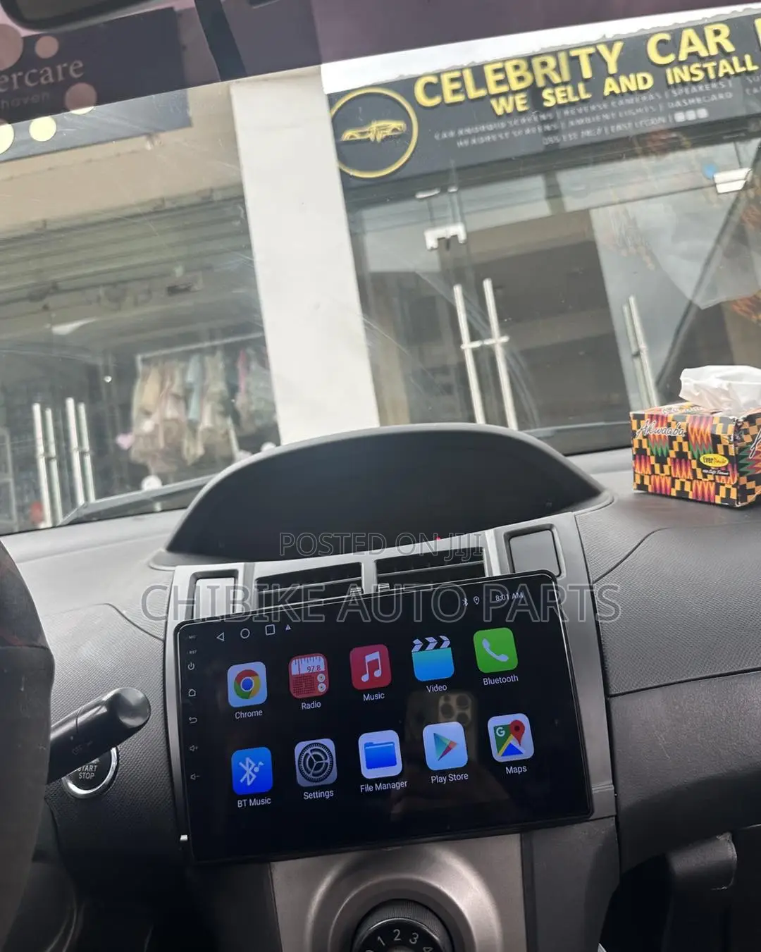Toyota Yaris Navigation Car Stereo Android/Reverse Camera