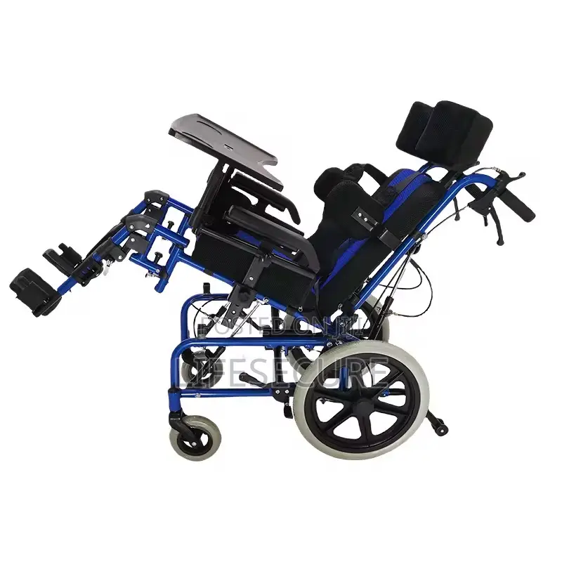 Recline Pediatric Cerebral Palsy Wheelchair With High Back