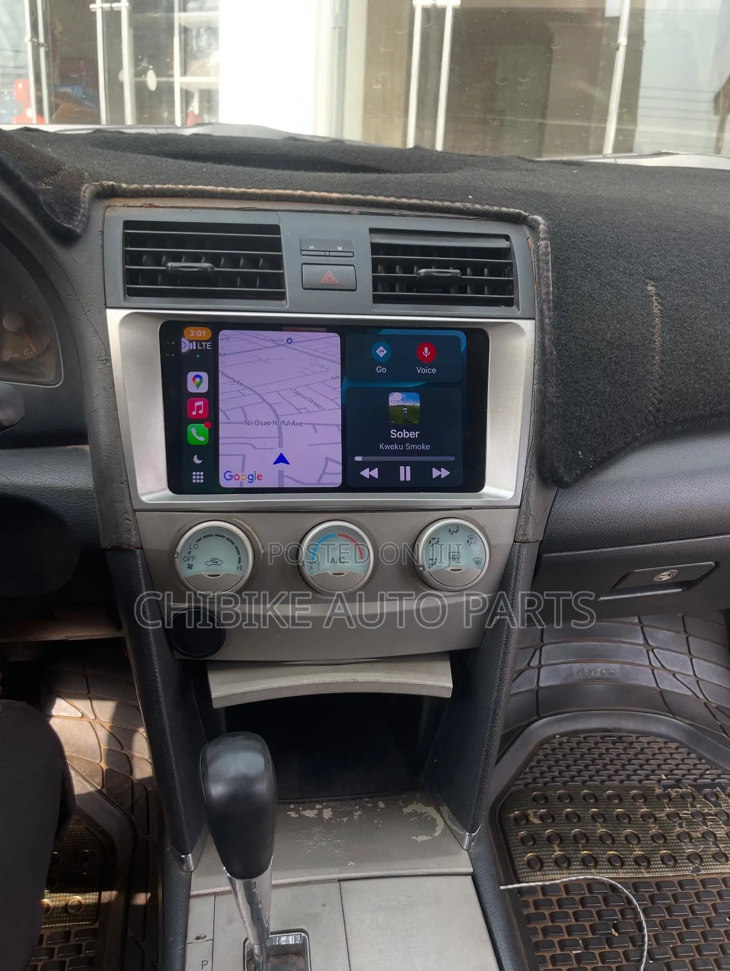 Muscle Camry 2007-2011 Navigation Apple Carplay/Android Auto Screen