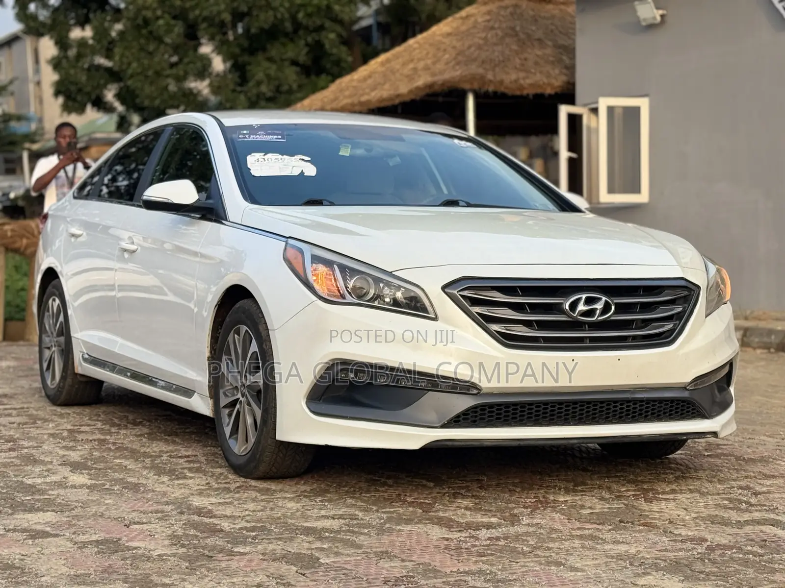 Hyundai Sonata Sport 2.0T 4dr Sedan (2.0L 4cyl Turbo 6A) 2015 White