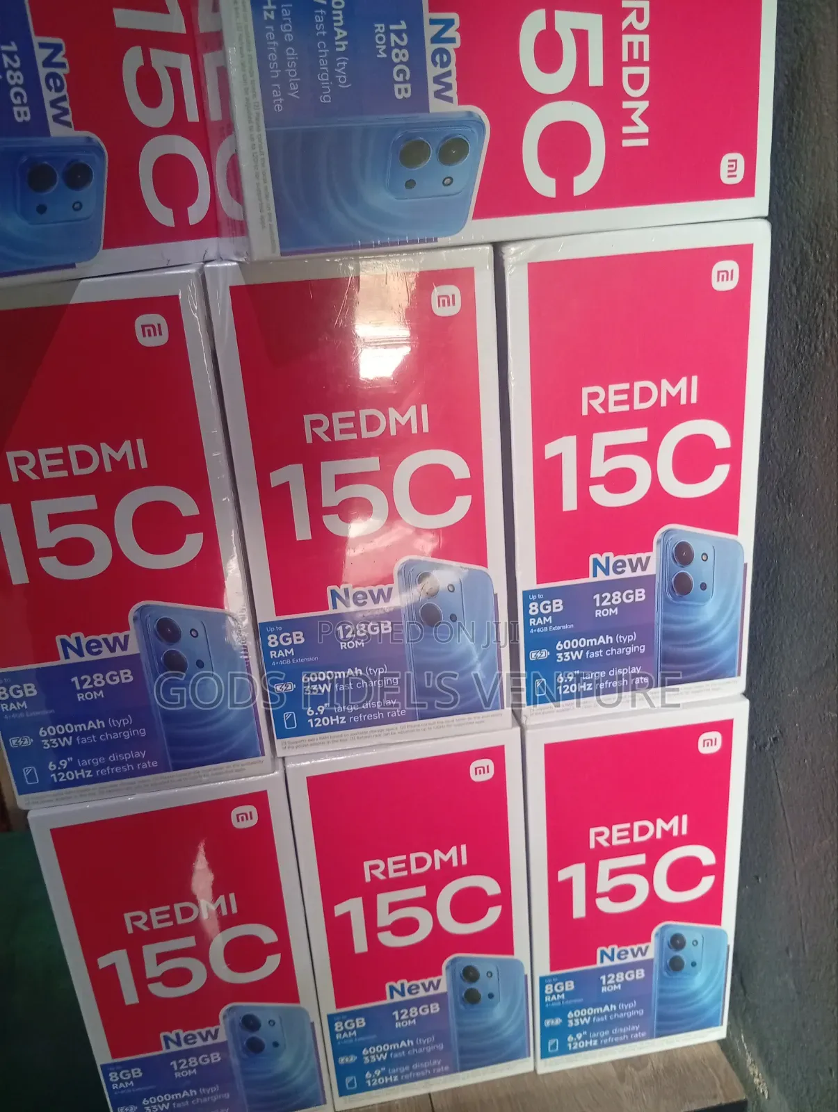 New Xiaomi Redmi 15C 4G 256 GB Red