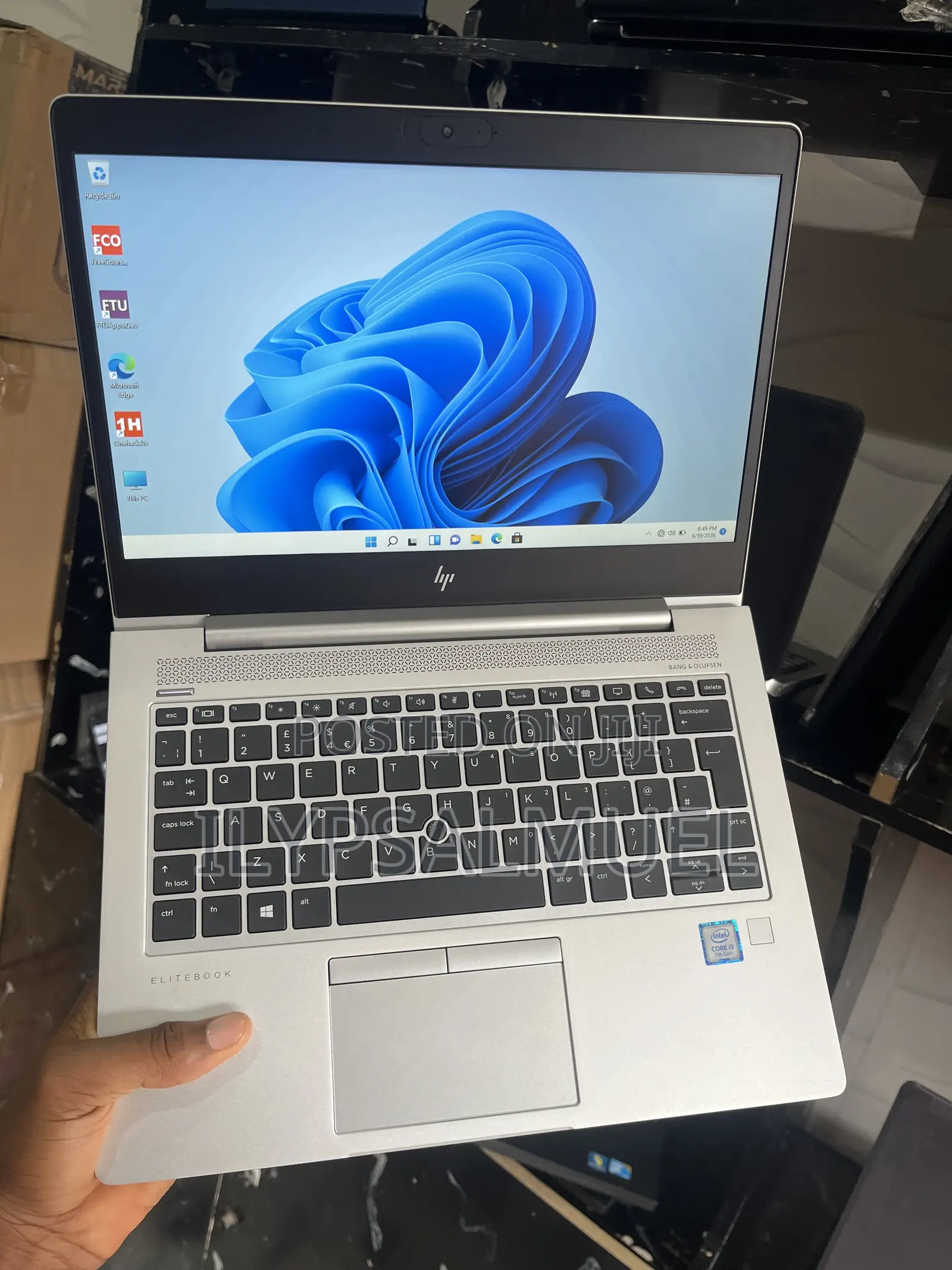 Laptop HP EliteBook 830 G5 8GB Intel Core i5 SSD 256GB