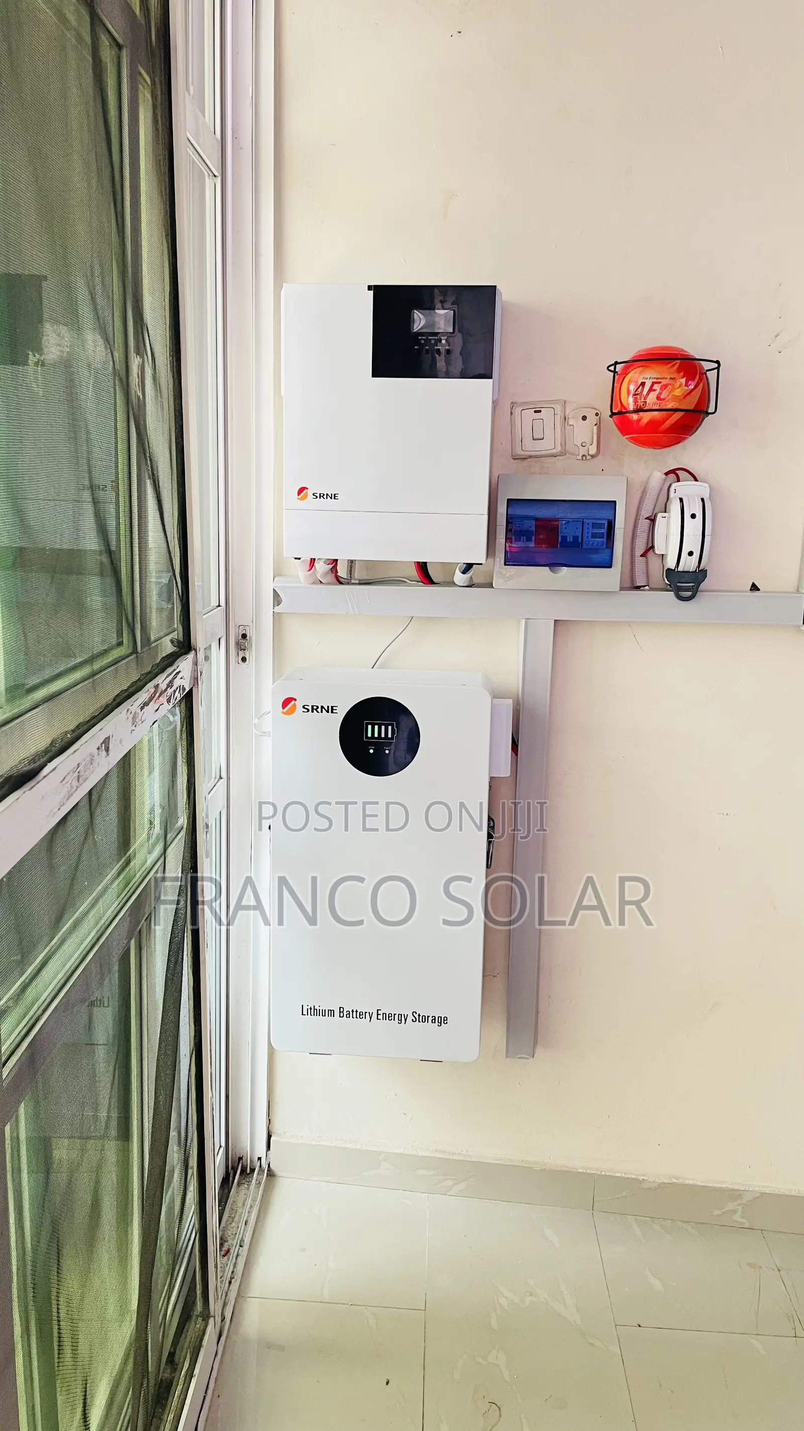 Srne 5kva Inverter / 5kwh Battery / 4pcs 650w Solar Panels