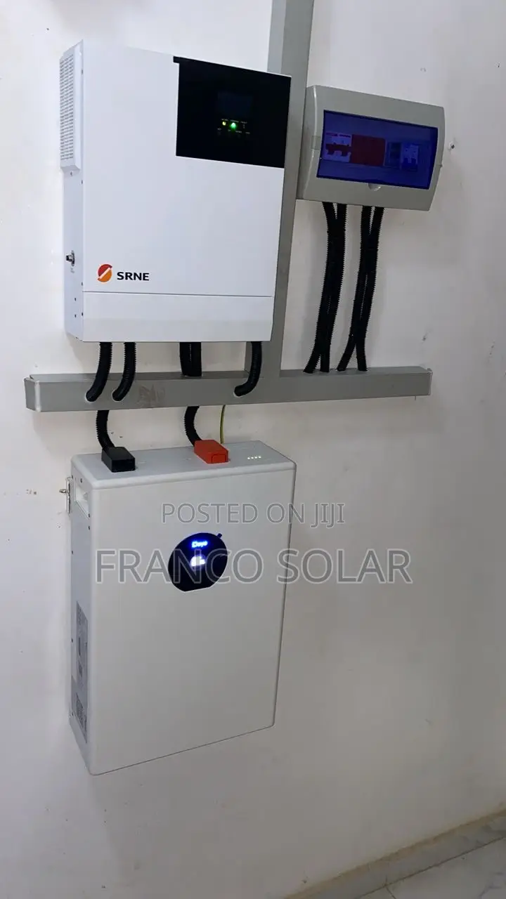 Srne 5kva Inverter / Deye 5kwh Battery / 4pcs 650w Panels Full Setup