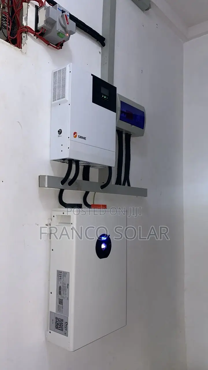 Srne 5kva Inverter / Deye 5kwh Battery / 4pcs 650w Panels Full Setup