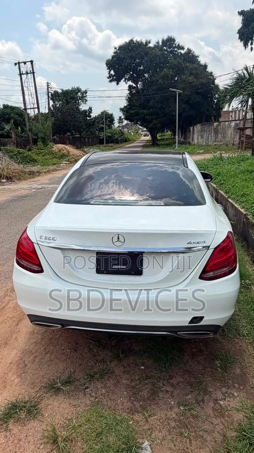 Mercedes-Benz C300 2015 White