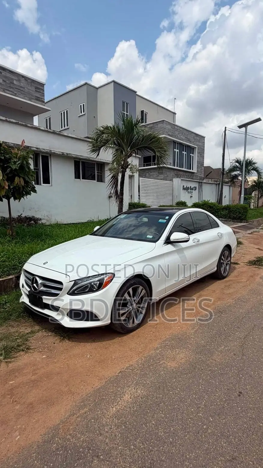 Mercedes-Benz C300 2015 White