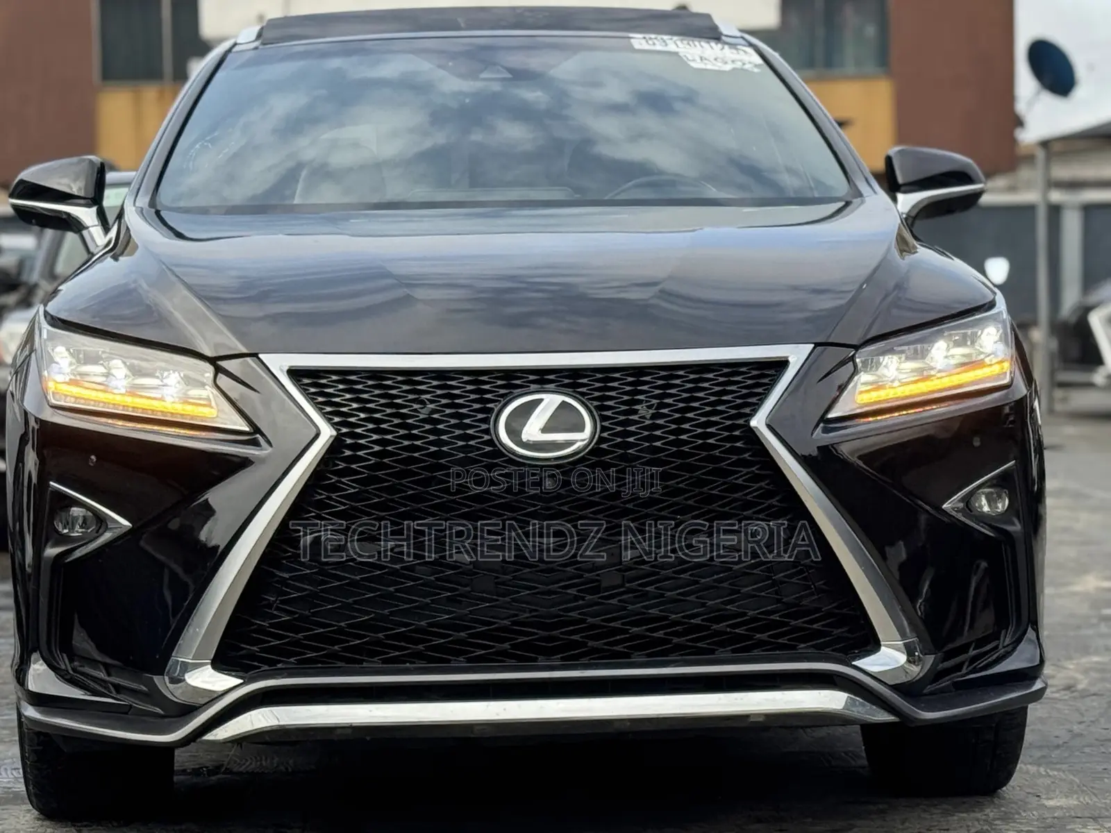 Lexus RX 350 F Sport AWD 2017 Black