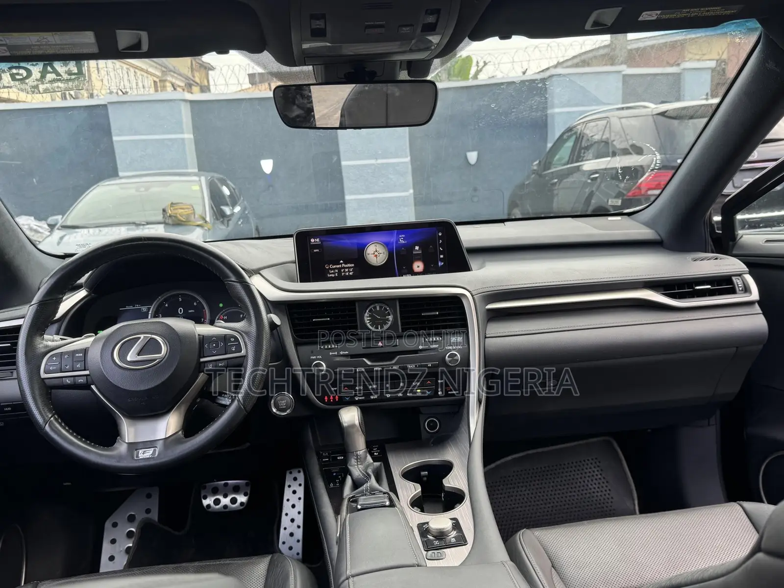 Lexus RX 350 F Sport AWD 2017 Black